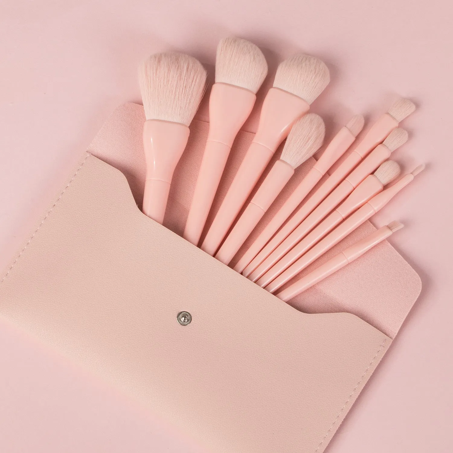10 PCs Candy Series Makeup Brushes Soft Hair Makeup Tools