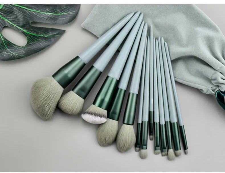 13 PCs Makeup Brush Beauty Kits Super Soft Blush Loose Powder Brush