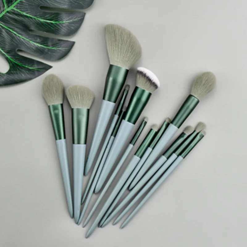 13 PCs Makeup Brush Beauty Kits Super Soft Blush Loose Powder Brush