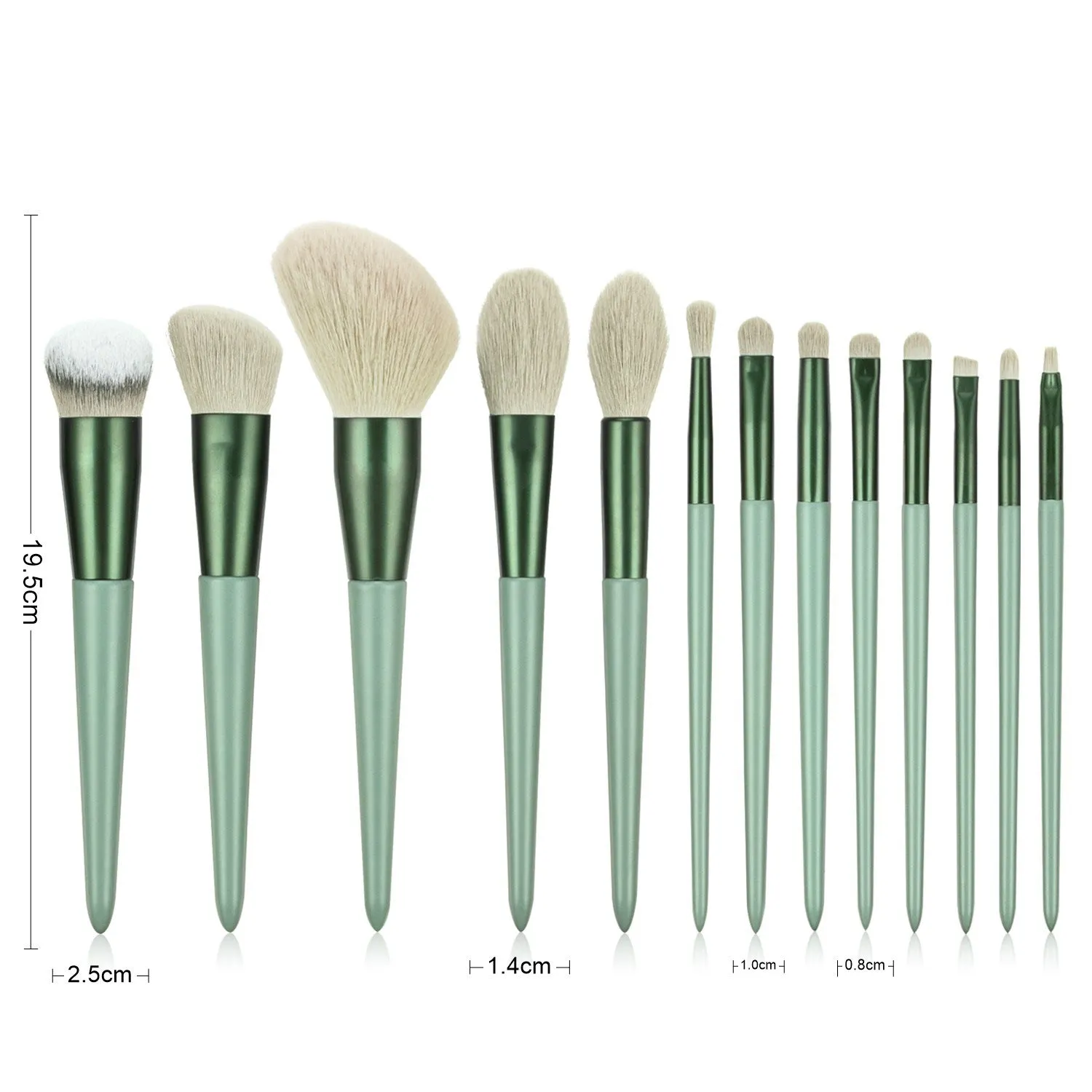 13 PCs Makeup Brush Beauty Kits Super Soft Blush Loose Powder Brush