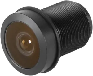 1.44mm 5MP HD Fisheye Lens with Universal Fixed Focus for CCTV Surveillance Camera, 180 Wide Viewing Angle Wide Angle