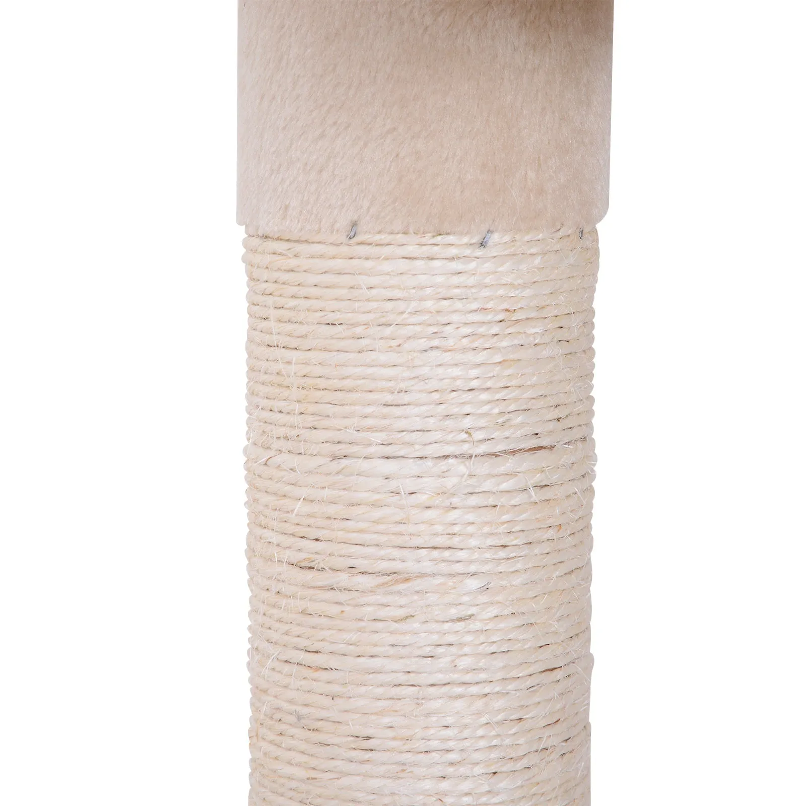 230-260cm Cat Climbing Tree 5-Tier Kitty Activity Center Scratching Post