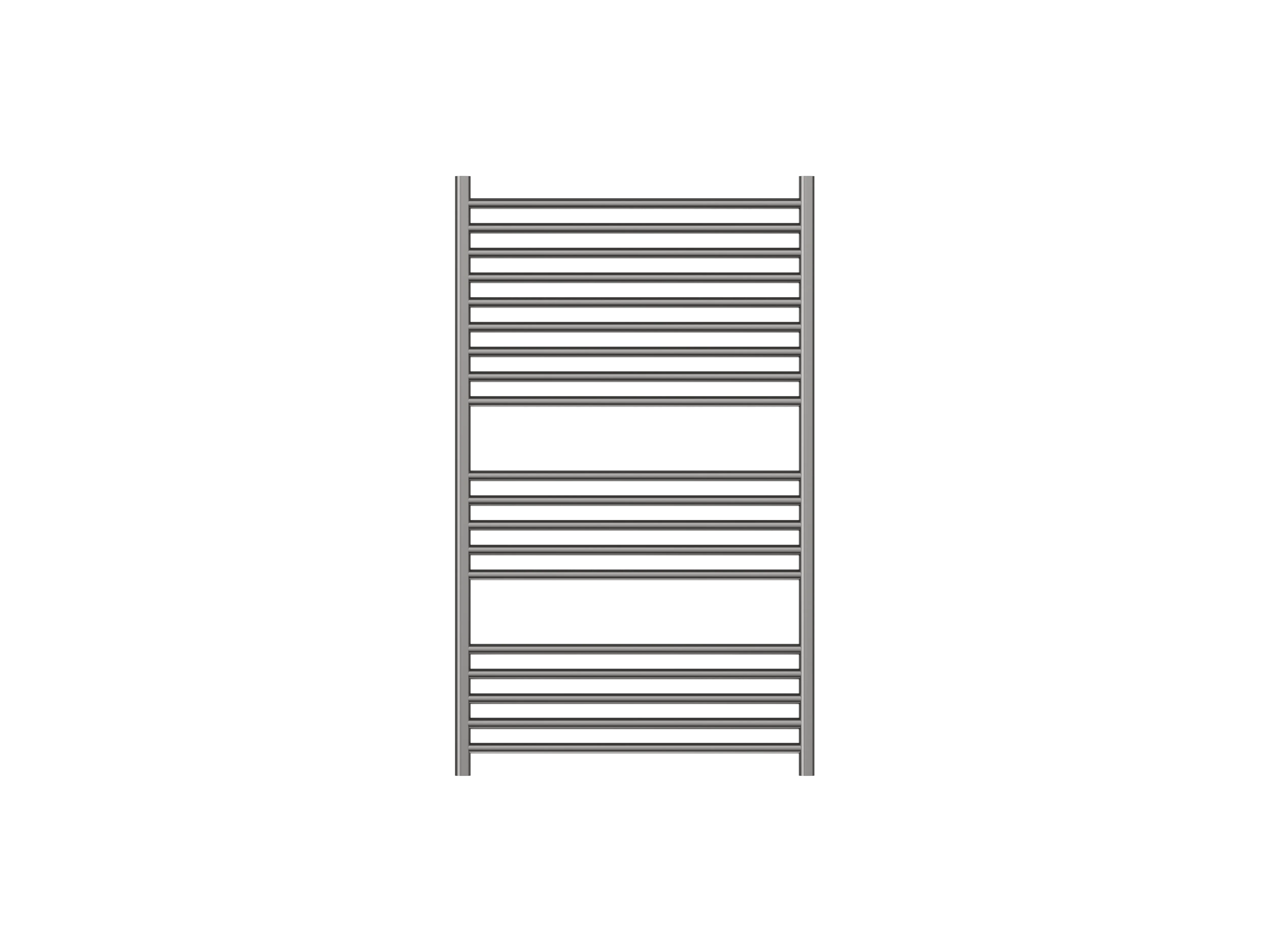 Allegra 19 Bar Wide Heated Towel Rail JY-3319WIDE-GM