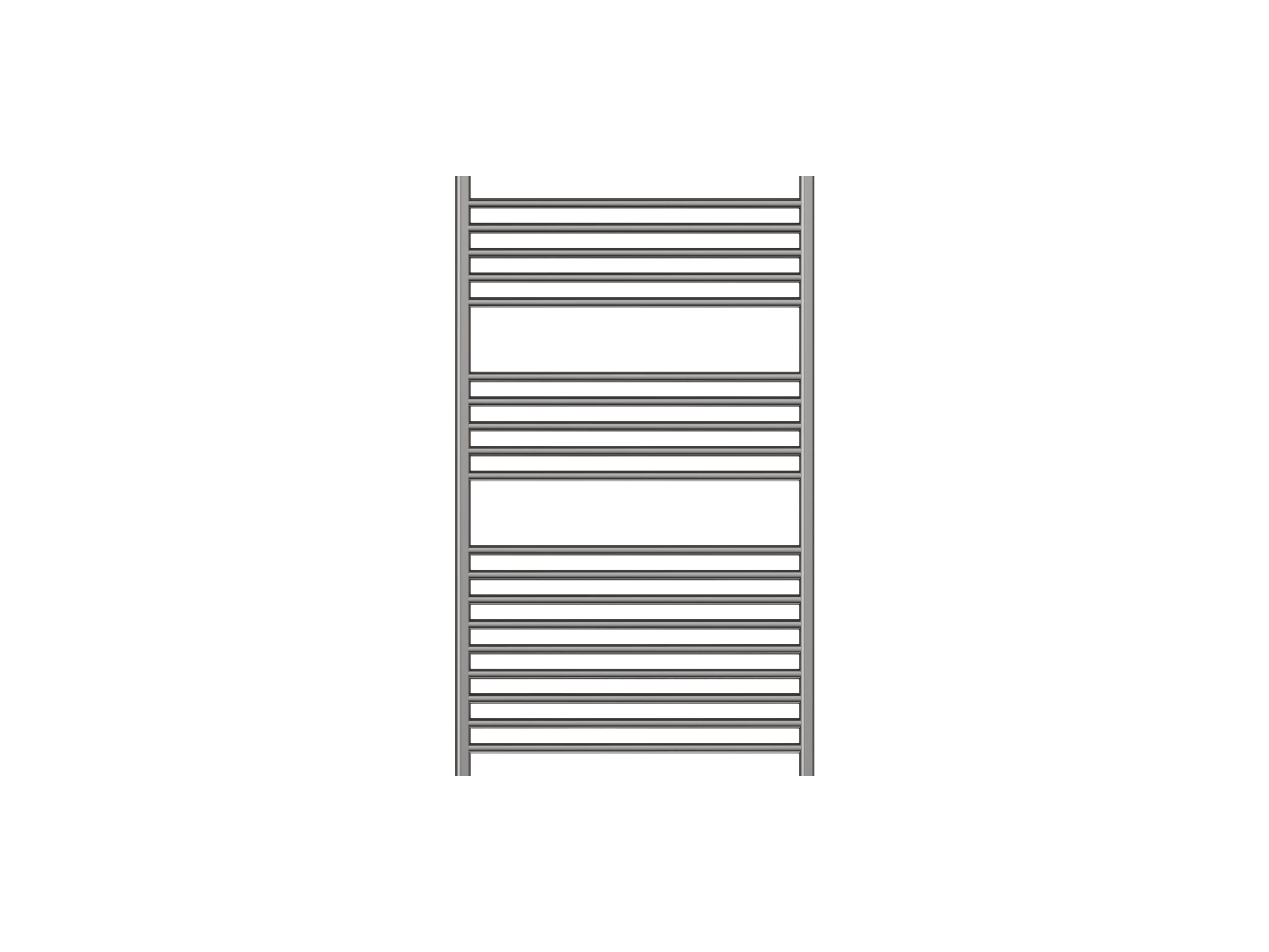 Allegra 19 Bar Wide Heated Towel Rail JY-3319WIDE-GM