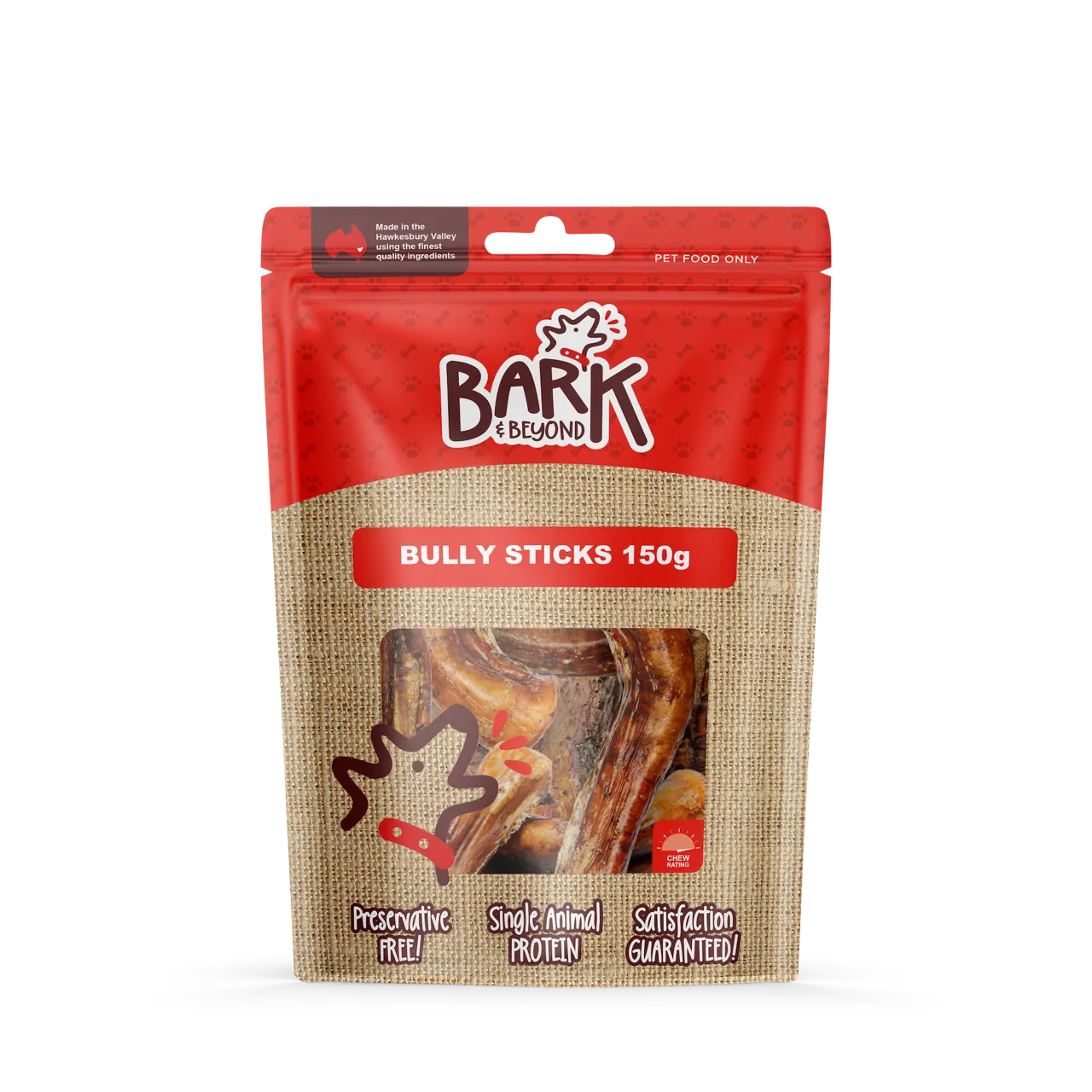 Bark & Beyond - Bully Sticks (150g)