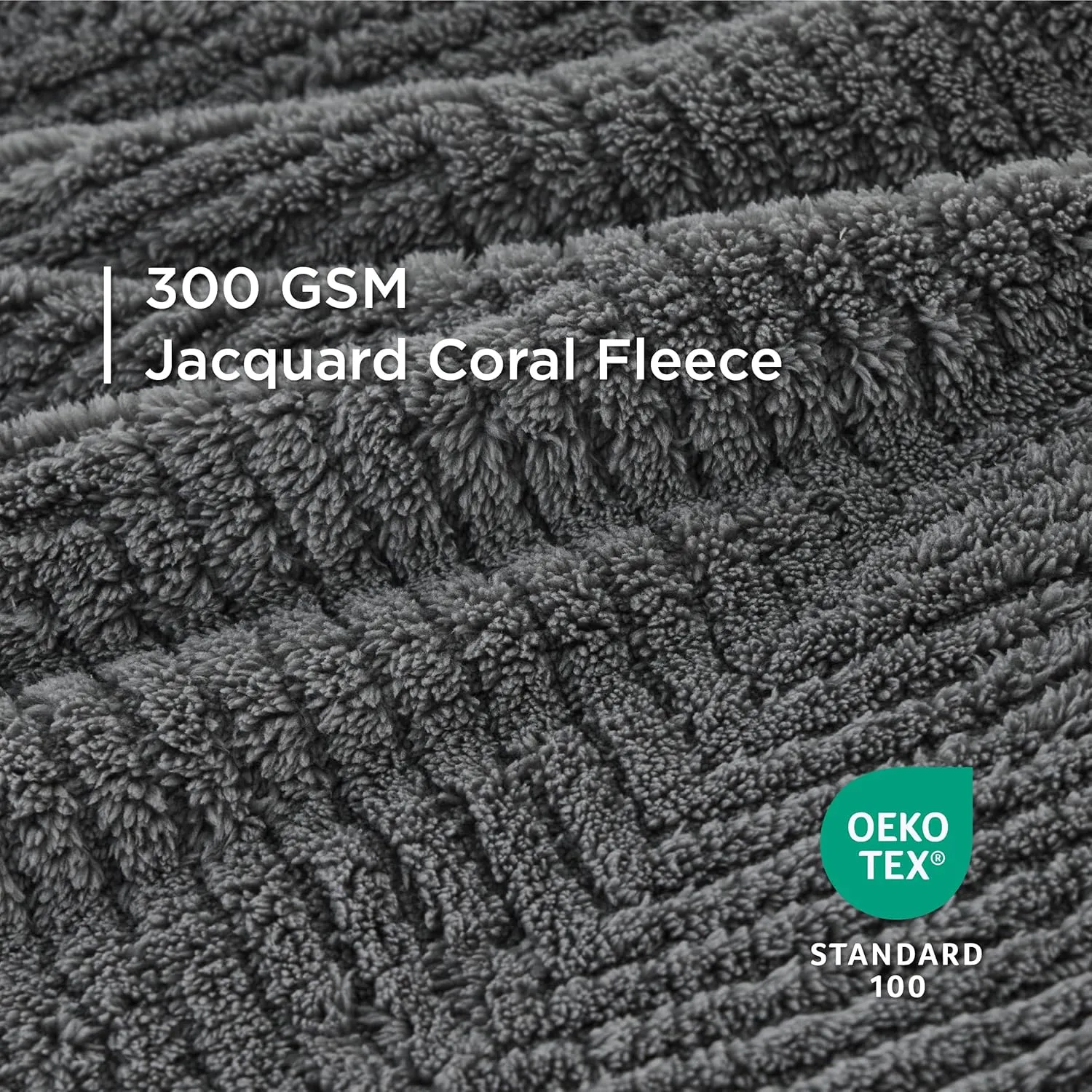 Bedsure 1 Pack 2 Dog Blankets for Small Dogs - 2pcs Washable Fluffy Fuzzy Puppy Cat Blanket with Premium 300GSM Coral Fleece Soft for Pet Kitten Doggy, Grey
