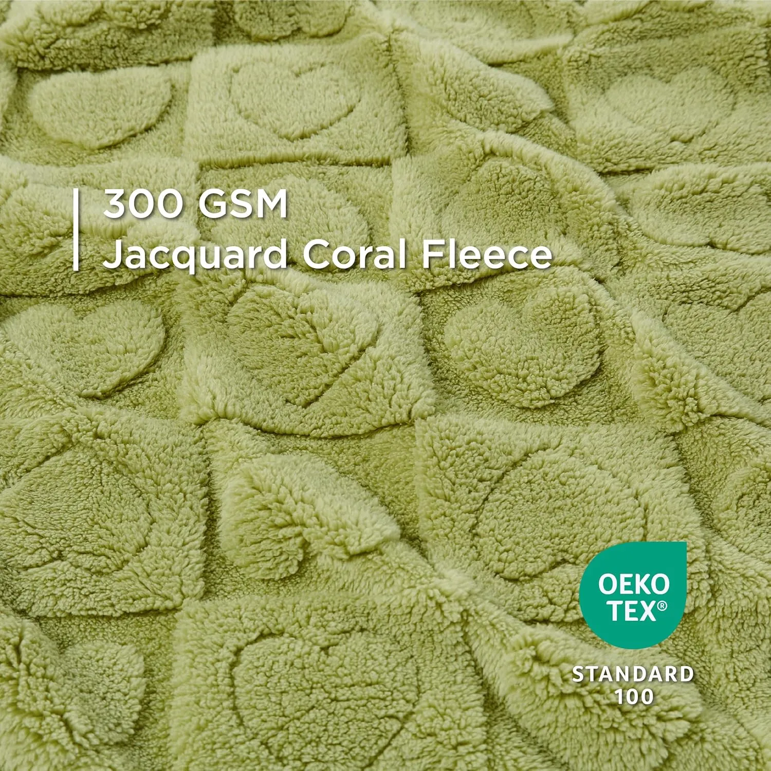 Bedsure Dog Blanket for Small Dogs Washable - Fluffy Fuzzy Puppy Cat Blanket with Premium 300GSM Coral Fleece Soft for Pet Kitten Doggy, Green, 25x35IN