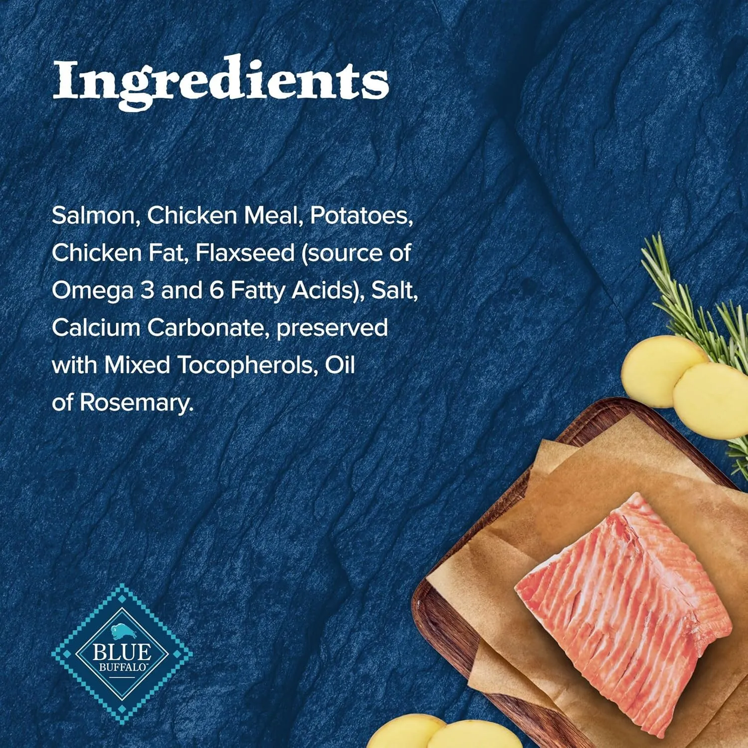 Blue Buffalo Wilderness Trail Treats Crunchy Dog Biscuits, Grain-Free and High-Protein Dog Treats Made with Natural Ingredients, Salmon Recipe 24-oz Bag