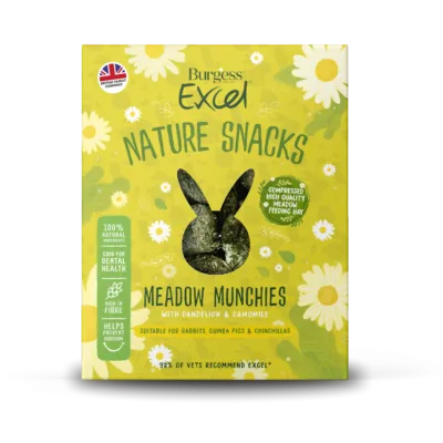 Burgess Excel Meadow Munchies 250g - Case of 4