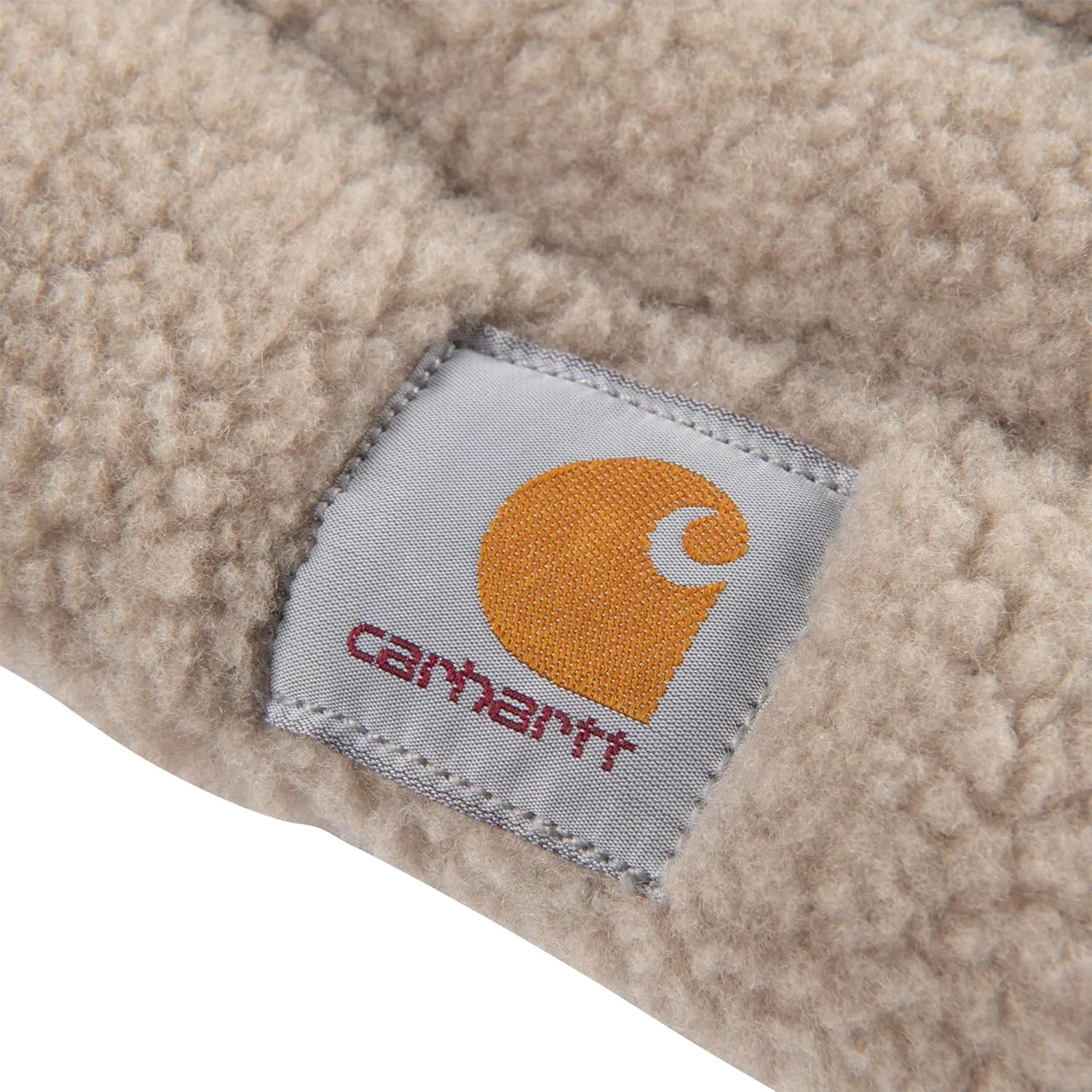 Carhartt Gear P0000541 Firm Duck Sherpa Top Dog Napper Pad - Large - Carhartt Brown