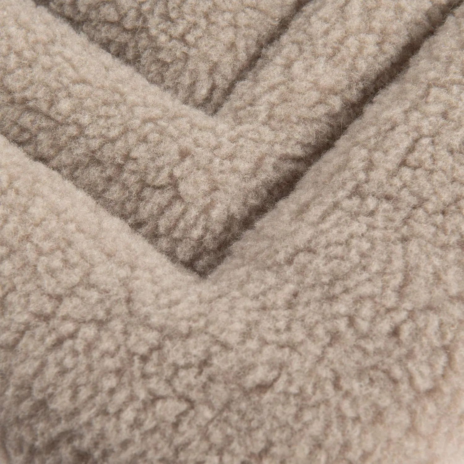 Carhartt Gear P0000541 Firm Duck Sherpa Top Dog Napper Pad - Large - Carhartt Brown