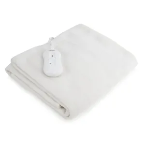 Carmen Single Heated Under Electric Blanket  - White