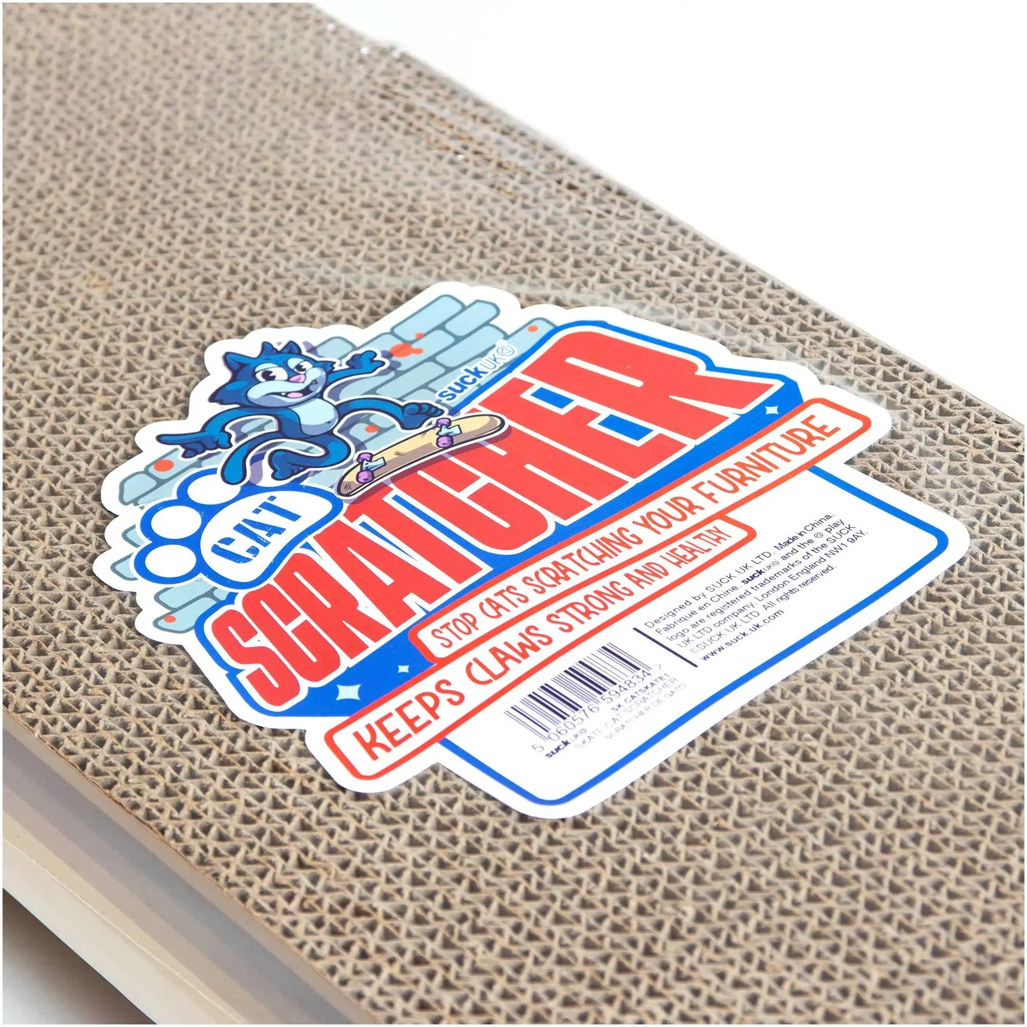 Cat Scratch Skateboard