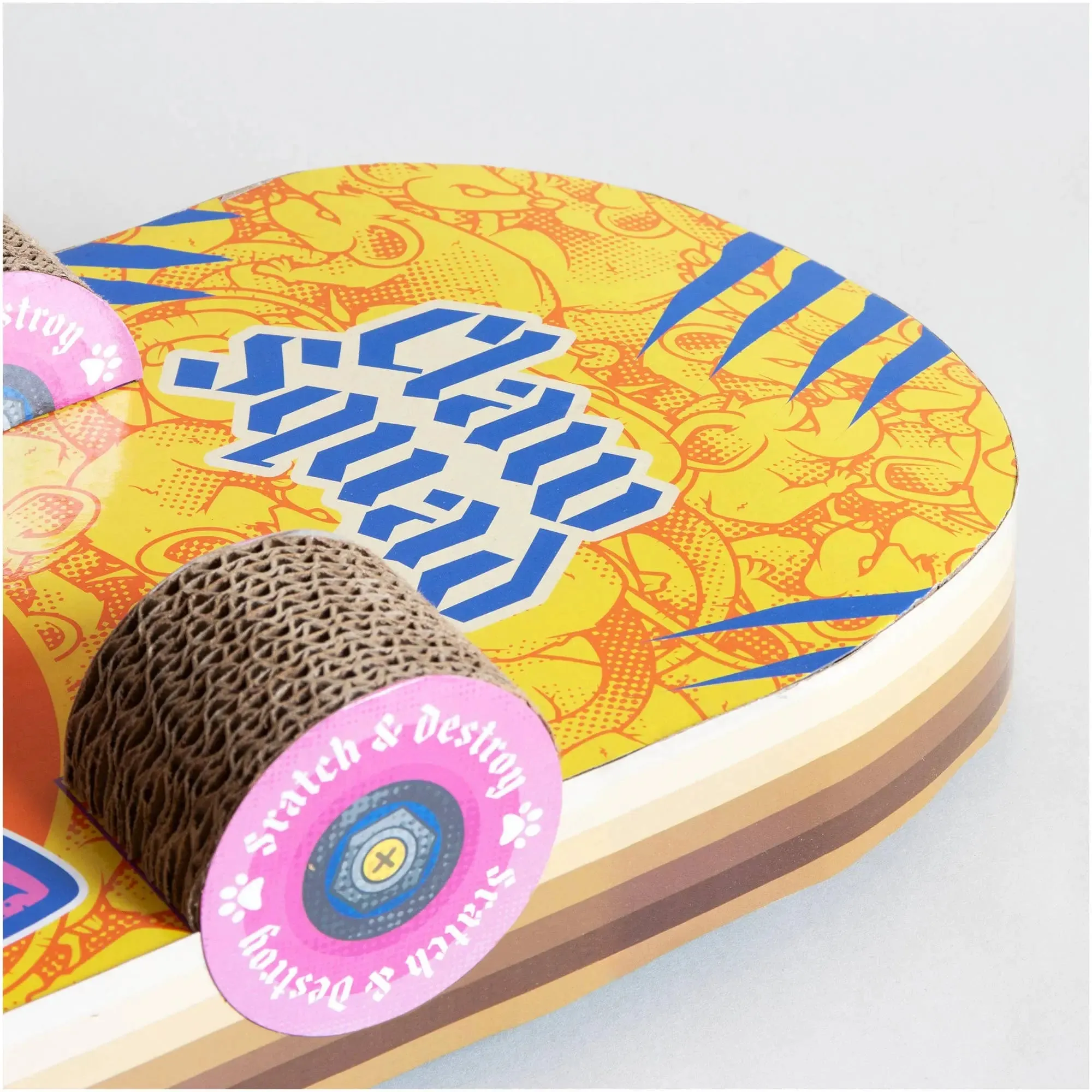 Cat Scratch Skateboard