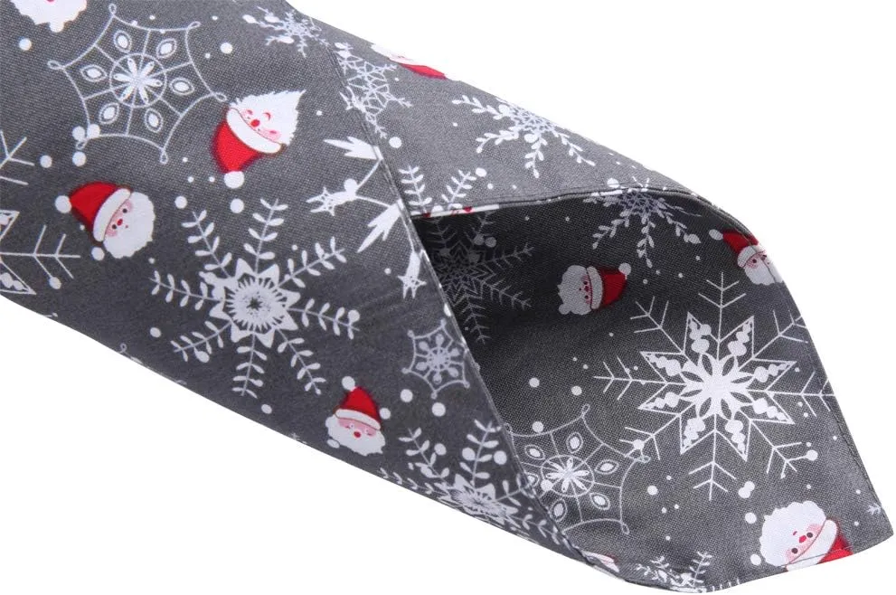 Christmas Dog Bandana Reversible Triangle Bibs Scarf Accessories for Dogs Cats Pets Animals