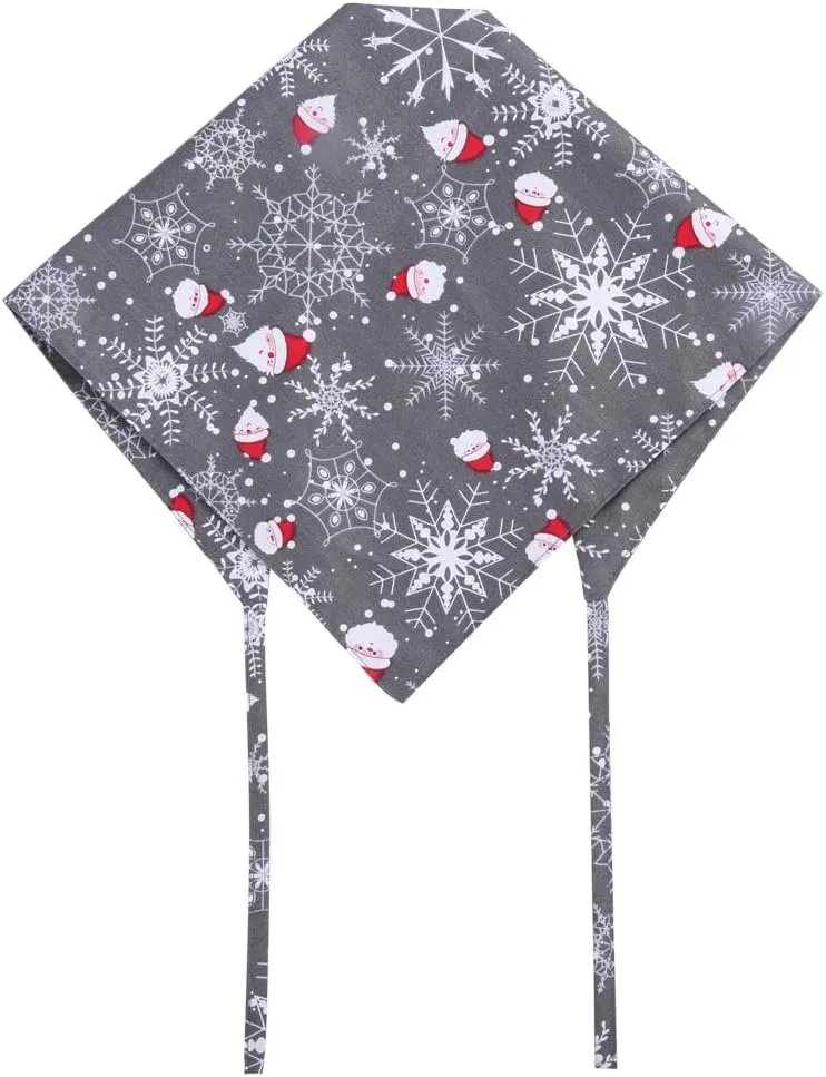 Christmas Dog Bandana Reversible Triangle Bibs Scarf Accessories for Dogs Cats Pets Animals