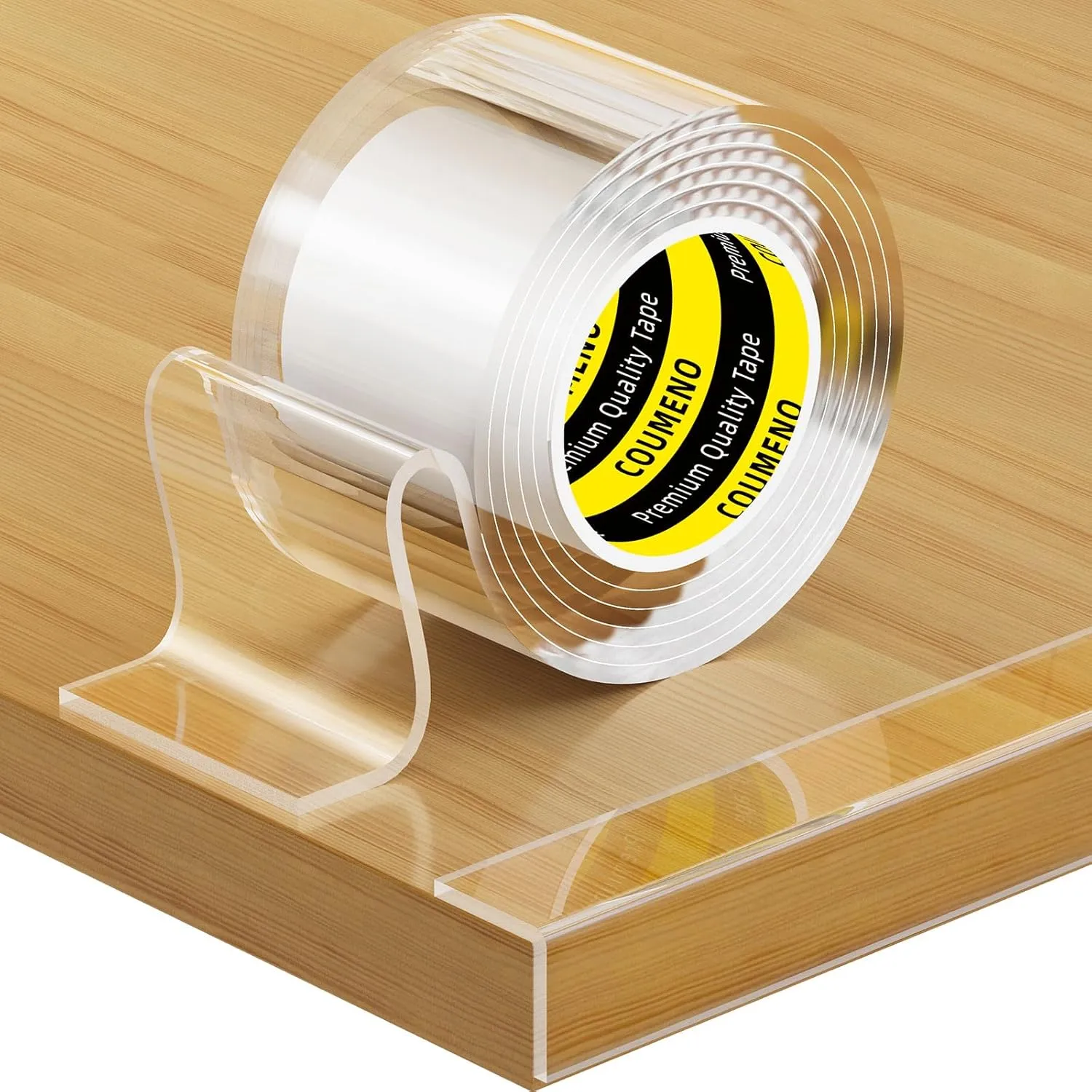 Clear Edge Protector,Safe Corner Protector, Anti-Sharp Edge Protector, for Furniture, Drawers, Tables, Cabinets1.57inX16.4FT