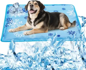 Cooling Mat for Dogs Cats - Water Injection Pet Cooling Pad, Summer Cats Self-Cooling Mat for Indoor & Outdoor