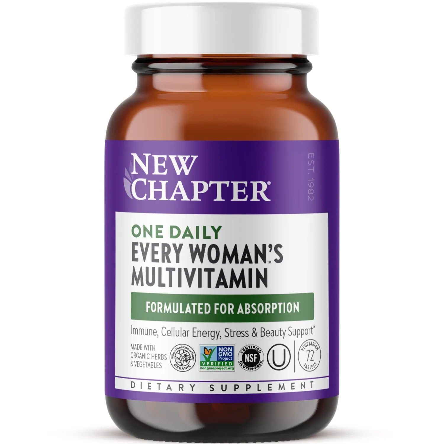 Every Woman™'s One Daily Multivitamin - For Immune, Energy, Stress & Beauty Support