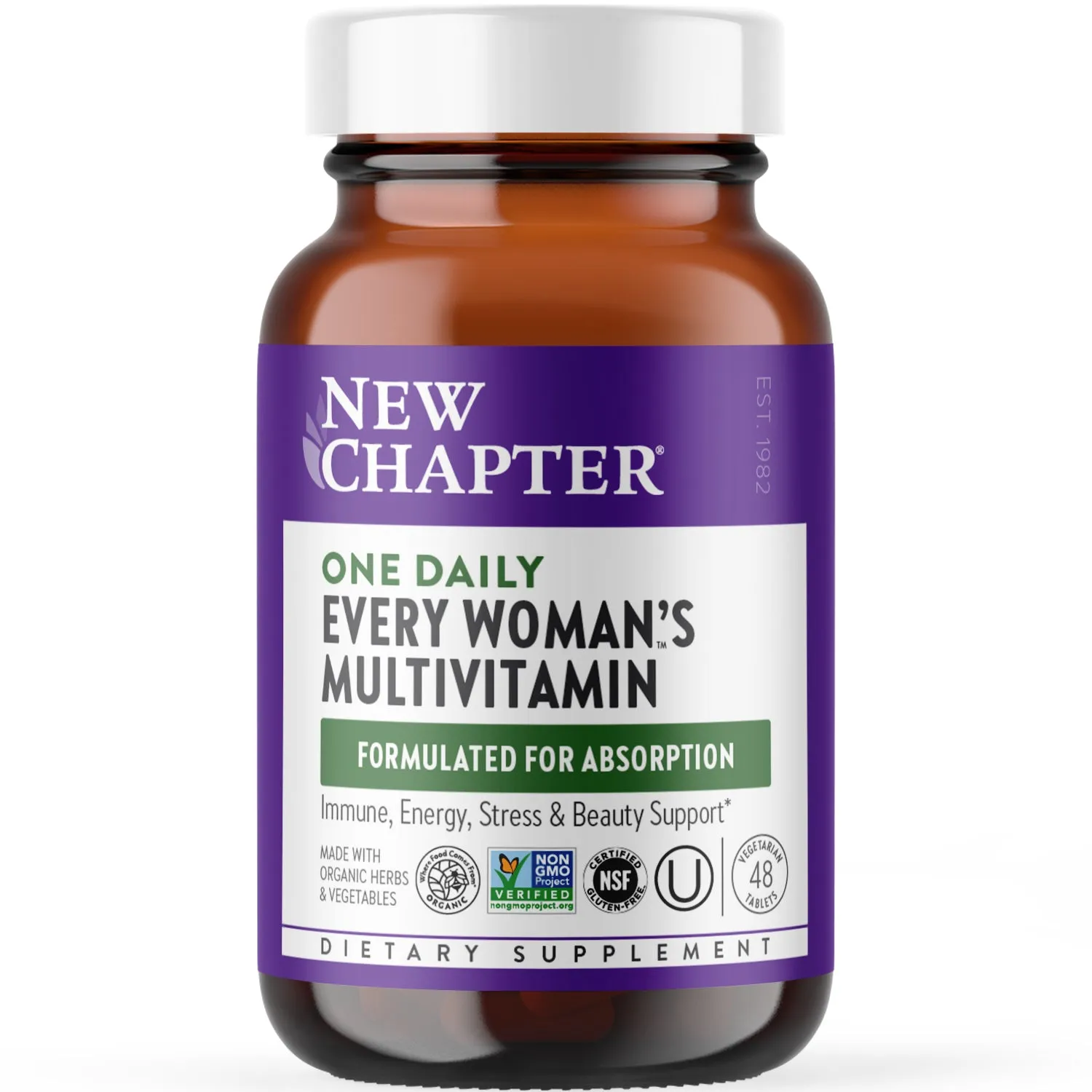 Every Woman™'s One Daily Multivitamin - For Immune, Energy, Stress & Beauty Support