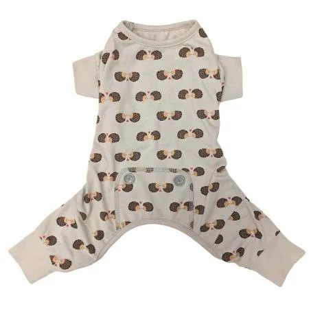 Fashion Pet Hedgehog Dog Pajamas Gray