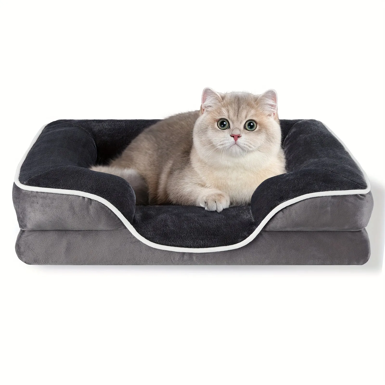 FluffyDream Orthopedic Dog Bed Comfort  Washable Relief
