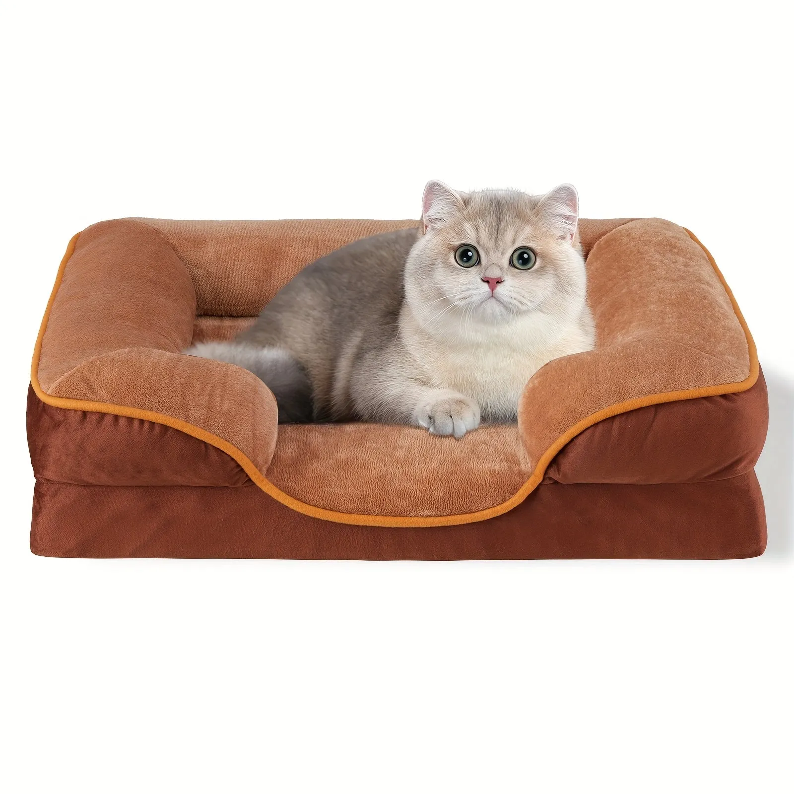 FluffyDream Orthopedic Dog Bed Comfort  Washable Relief