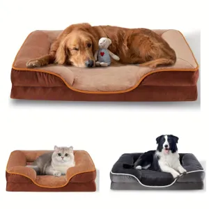 FluffyDream Orthopedic Dog Bed Comfort  Washable Relief