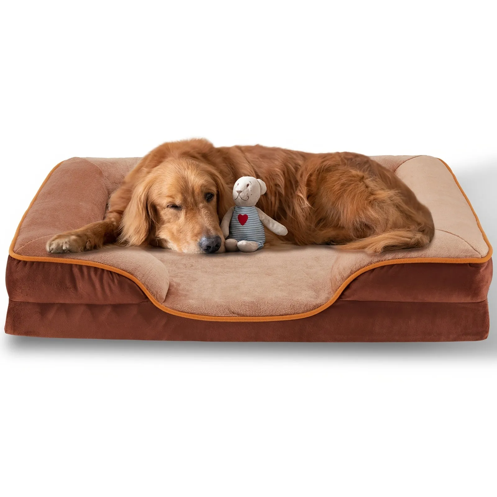FluffyDream Orthopedic Dog Bed Comfort  Washable Relief