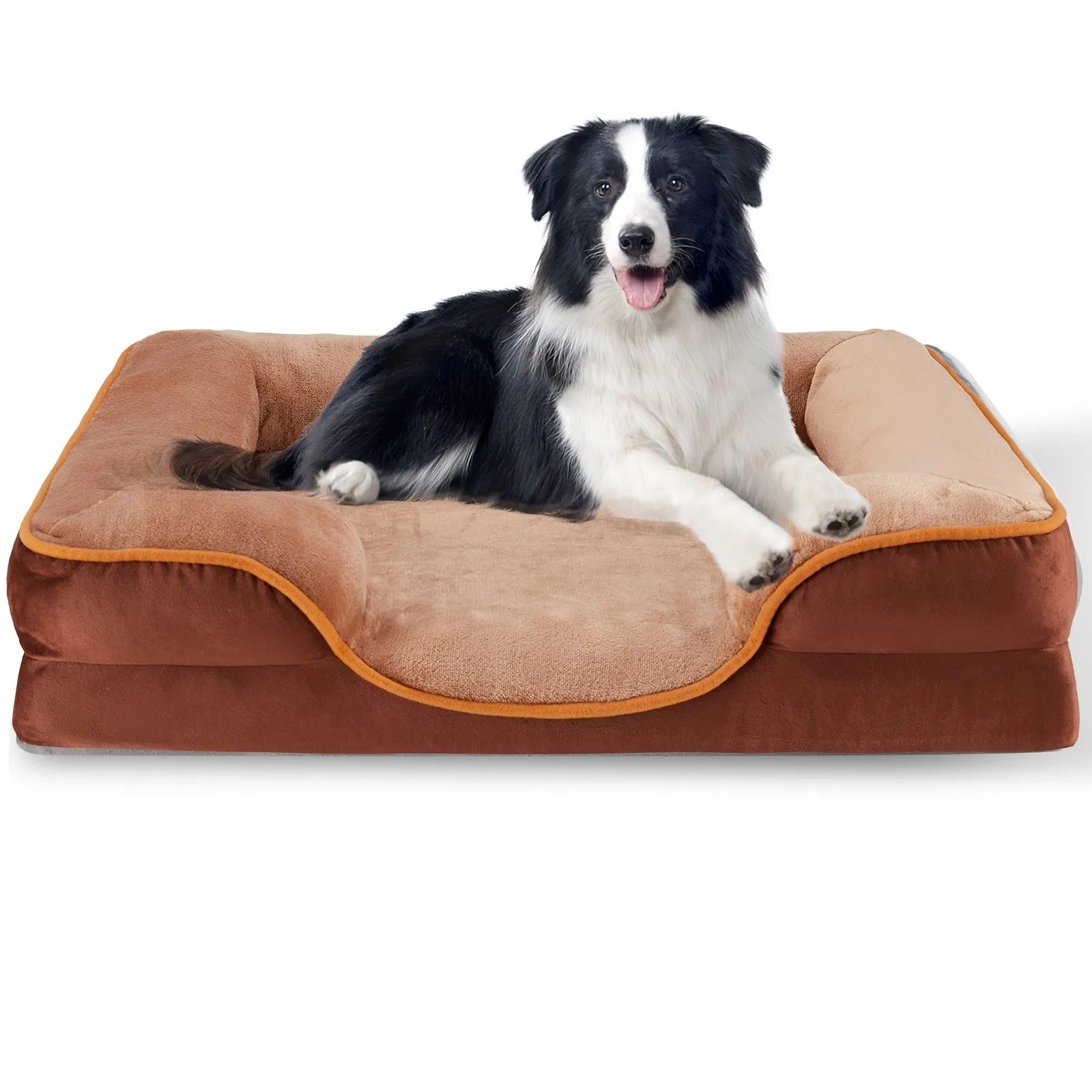 FluffyDream Orthopedic Dog Bed Comfort  Washable Relief