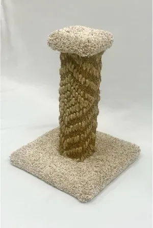 GIA Furniture Series Modern Sisal Cat Scratching Post,Vertical & Horizontal Scratcher for Cats & Kittens, Compact Design with Sturdy Base for Healthy Claws & Furniture Protection