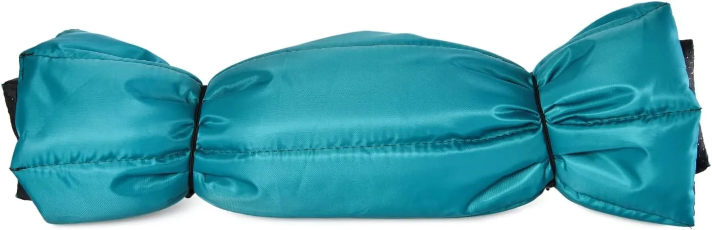 Go Gear by Max & Marlow Portable, Waterproof Roll Up Dog Mat Bed, Medium, Green (00346)