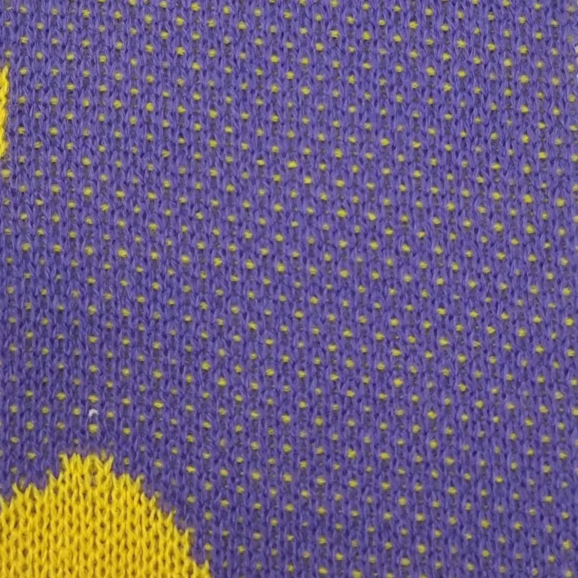 Heart Jacquard Acrylic Knit Fabric - FAB1516