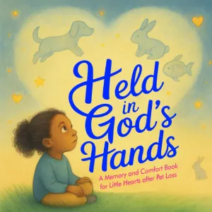 Held in Gods Hands: A Memory and Comfort Book for Little Hearts after Pet Loss Paperback  May 3, 2025