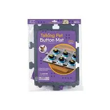 Hunger for Words Talking Pet Button Mat