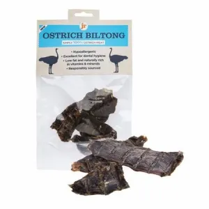JR Ostrich Biltong 60g Natural Dog Treat