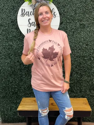 Leaf circle tee