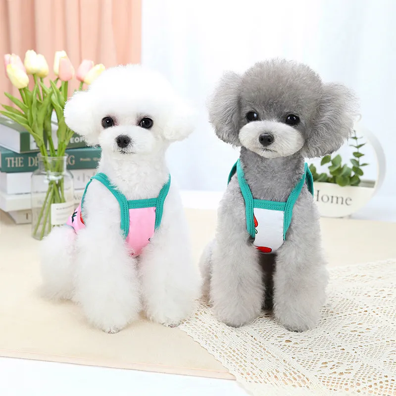 Lovely Strawberry Summer Dog Shirt