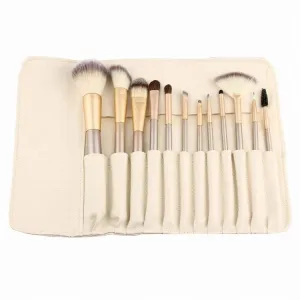 Makeup Brushes Set Horse Hair Professional Cosmetics Makeup Brushes Wooden Handle Set Kit  12 pcs | 18 pcs |24 pcs |