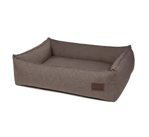 Miacara nube box dog bed with durable premium Italian fabric