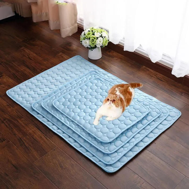NEW XTRA Large Dog Mat Cooling Summer Pad Mat Pet Dog Cat Blanket for Sofa Bed Floor Keep Cool by Js House