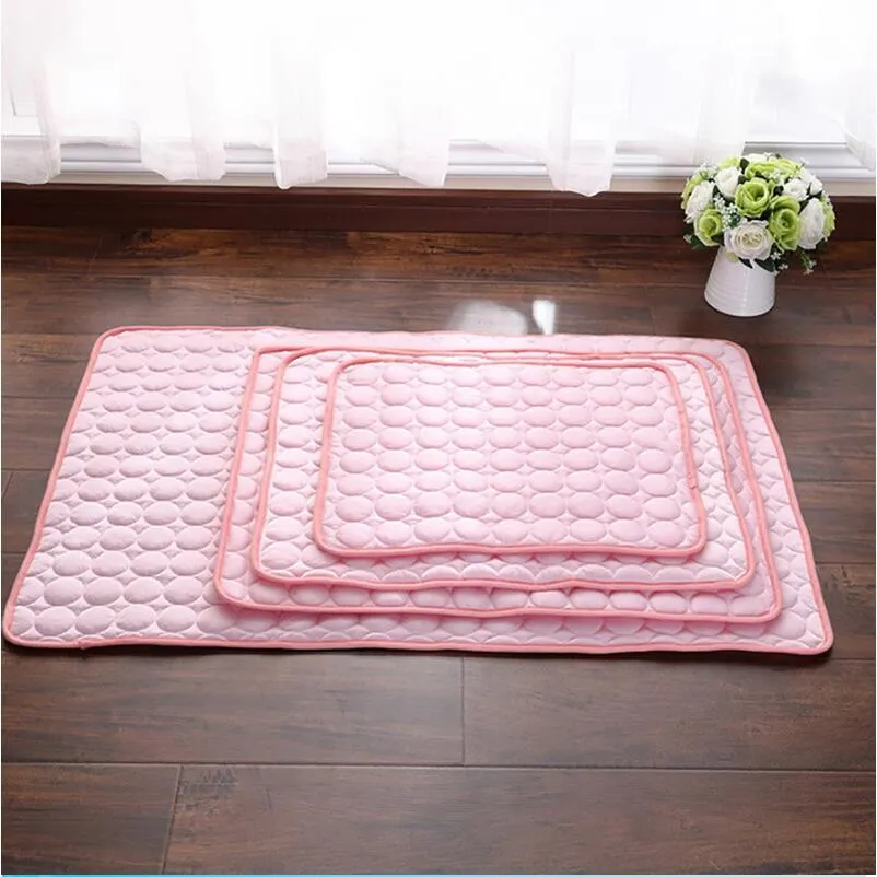 NEW XTRA Large Dog Mat Cooling Summer Pad Mat Pet Dog Cat Blanket for Sofa Bed Floor Keep Cool by Js House