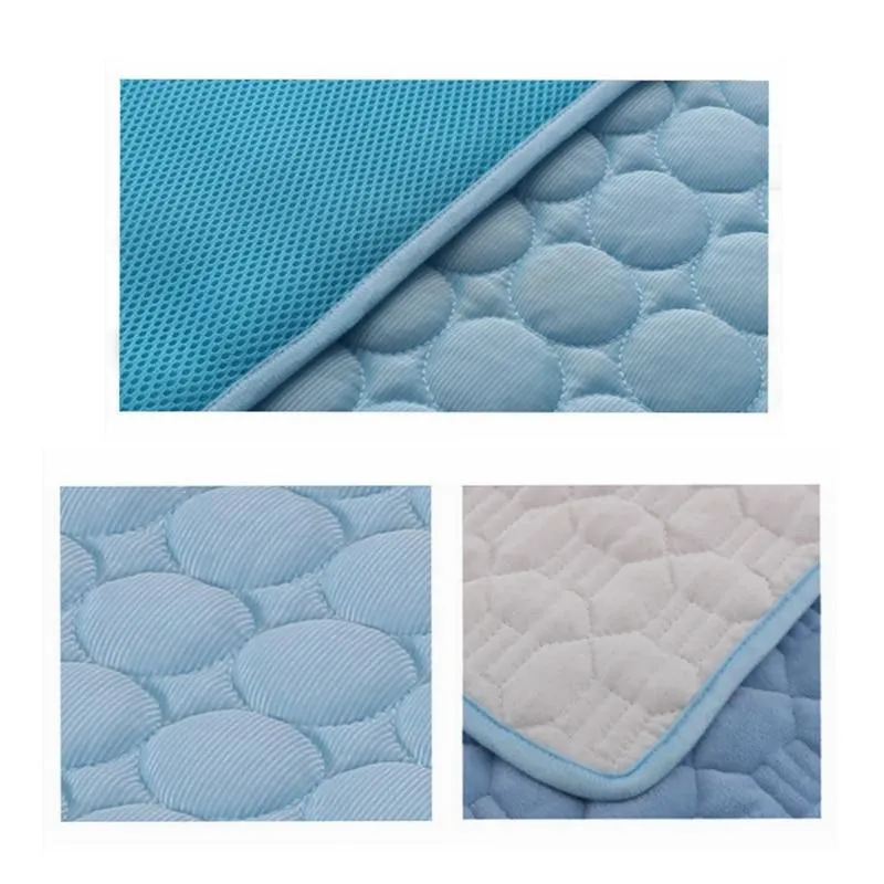 NEW XTRA Large Dog Mat Cooling Summer Pad Mat Pet Dog Cat Blanket for Sofa Bed Floor Keep Cool by Js House