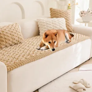 Non-Slip Pet Sofa Cover, Washable Couch Protector for Cushion, Dog Friendly Furniture Covers