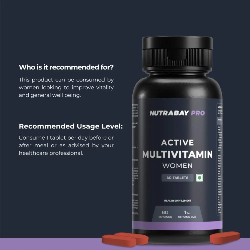 Nutrabay Pro Active Multivitamin for Women