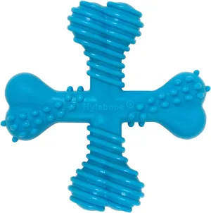 Nylabone Comfort Hold X-Bone Power Chew Toy for Dogs, Dog Toys for Aggressive Chewers, Beef Flavor, Small - Up to 25 lbs, 1 Count