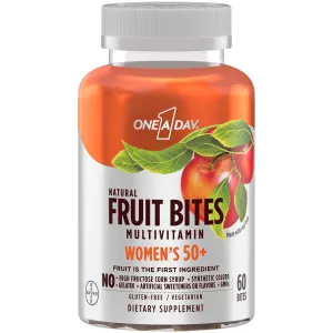 One A Day Natural Fruit Bites Multivitamin Gummies - Women's 50  - 60 Bites