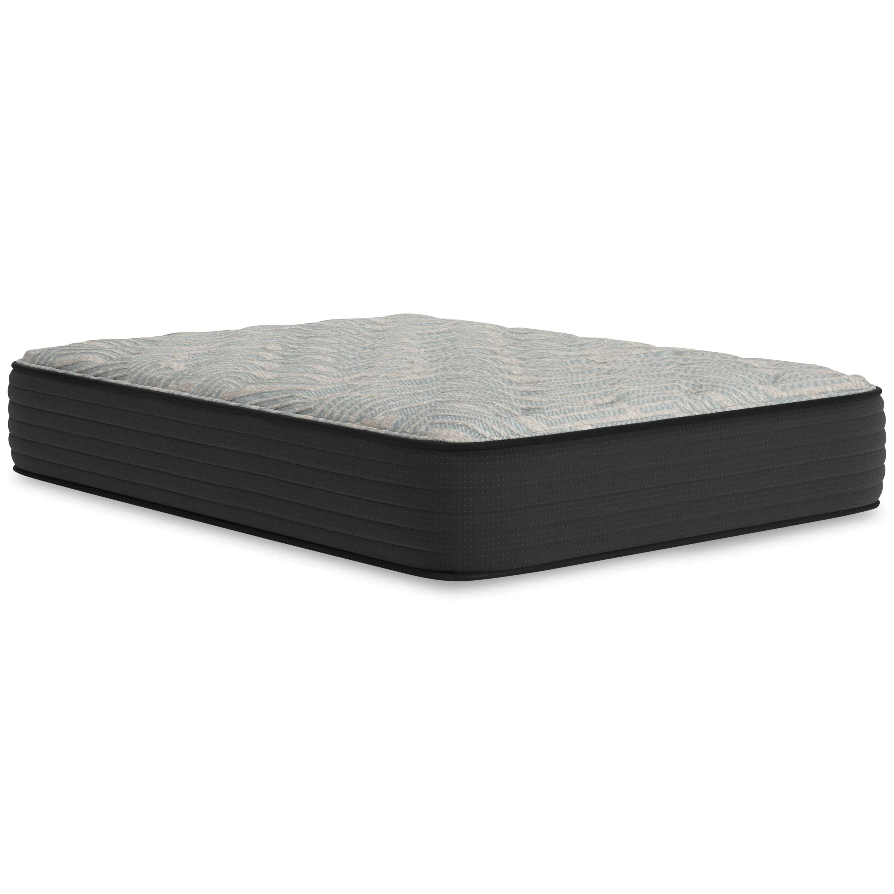 (Online Special Price) Palisades Gray/Blue 14 Inch Memory Foam Mattress  / Plush