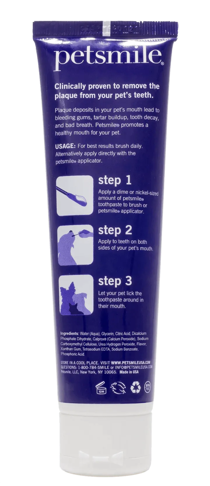 PETSMILE Large 4.2oz Professional Pet Toothpaste