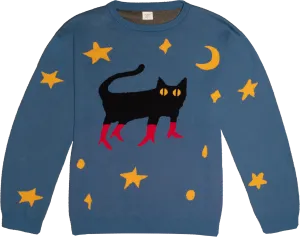 Puss in Boots Pullover Sweater - Bill Crisafi